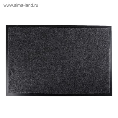 УЦЕНКА Коврик влаговпитывающий Тuff, 60×90 см, серый