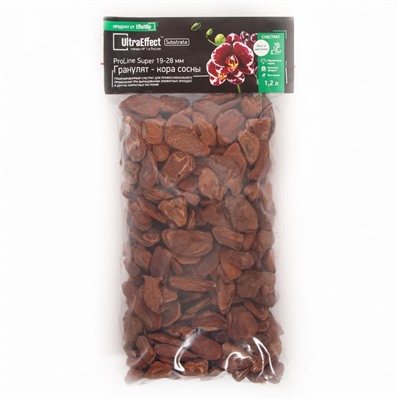 Гранулят UltraEffect Pro Line Super, 19-28 мм, из сосновой коры, 1.2 л