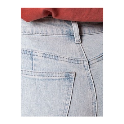 Джинсы трубы из эластичного денима VILATTE, 1230658