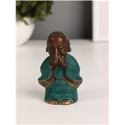 Сувенир «Монах», 5×4×8 см, бронза