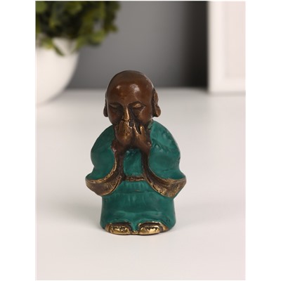 Сувенир «Монах», 5×4×8 см, бронза