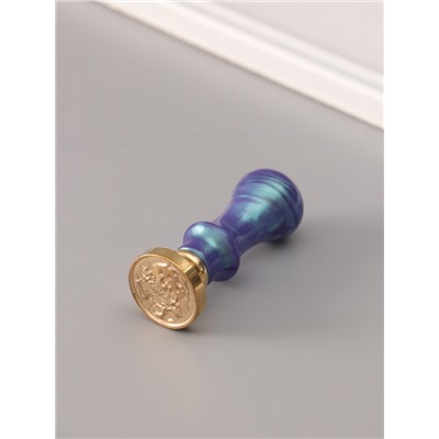 Подарочный набор для сургучной печати «Планета», печать, ручка, сургуч, 12.5×10×3.6 см