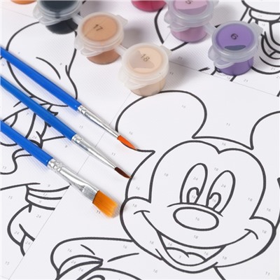 Картина по номерам с подрамником «Дисней», 30×40 см