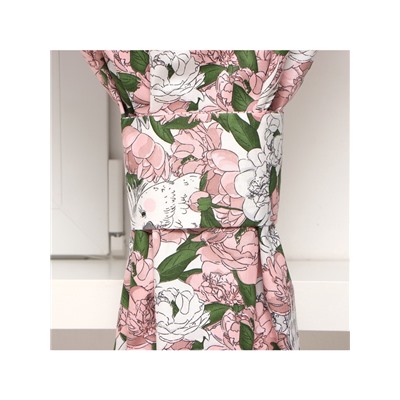 Шторы для кухни «Этель. Попугай» 149×180 см - 2 шт., подхваты - 2 шт.