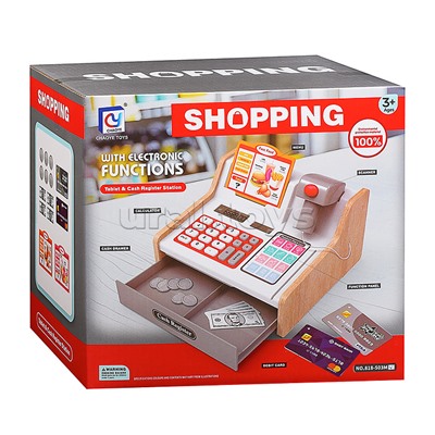 Игровой набор "Кассовый аппарат" в коробке