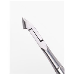 Кусачки маникюрные для кутикулы Premium, двойная пружина, 9.5 см, длина лезвия-10 мм