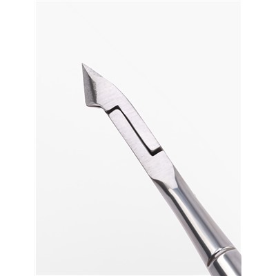 Кусачки маникюрные для кутикулы Premium, двойная пружина, 9.5 см, длина лезвия-10 мм