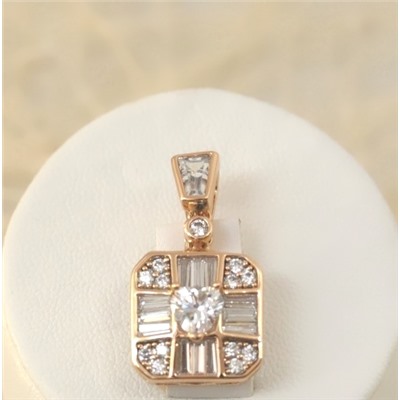 Кулон позолота H01-12883