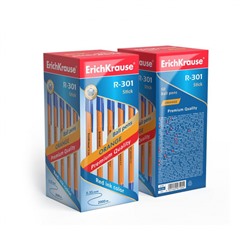 Ручка шариковая R-301 "Охра" 0.7мм 43194 синяя ErichKrause