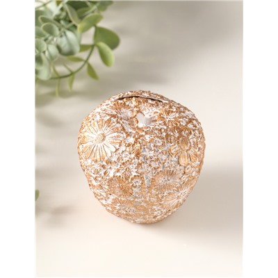 Копилка для денег полистоун «Яблоко», 9.5×8.5 см