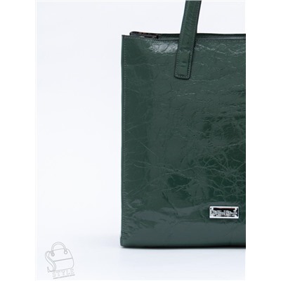 Сумка женская кожаная 91147SP green Velina Fabbaino-Safenta в Новосибирске