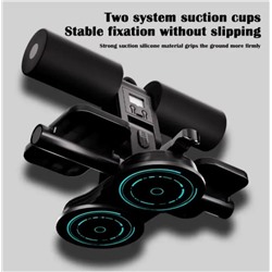 Тренажер для пресса с двойными присосками, регулируемой высотой