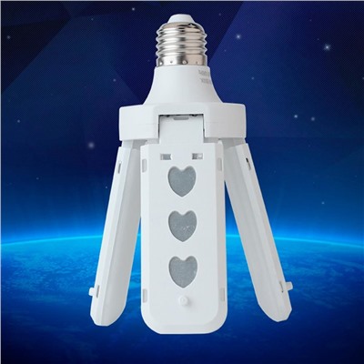 Складная лампа-люстра 3 лопасти