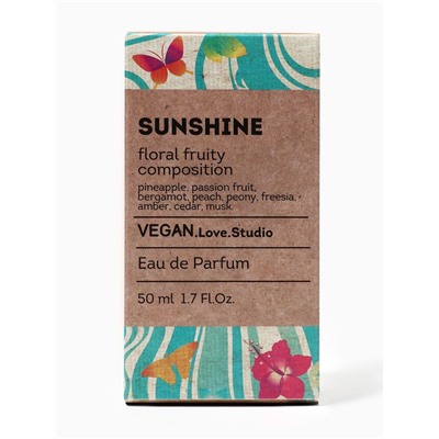 Парфюмерная вода женская Vegan Love Studio Sunshine, 50 мл (по мотивам Incanto Shine (Salvatore Ferragamo)