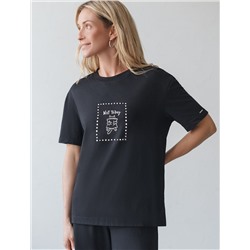 VILATTE Футболка D49.136