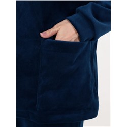 Куртка "Алиса" синий вельвет