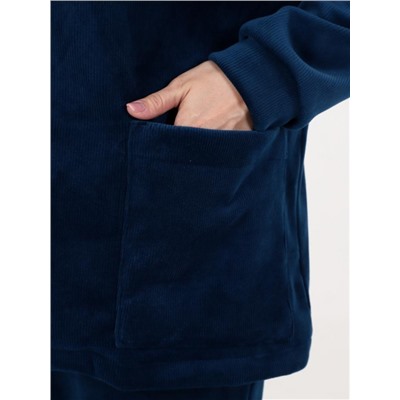 Куртка "Алиса" синий вельвет