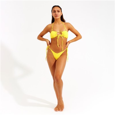 Купальник раздельный MINAKU, цвет жёлтый, р-р 46