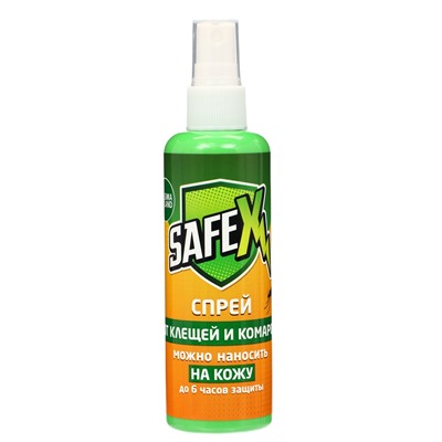Средство от комаров и мошек Safex KIDS, спрей, детский, 100 мл