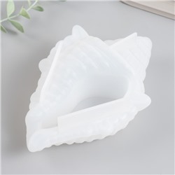 Молд силиконовый «Подсвечник ракушка» 18×12 см