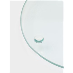 Подставка для торта Доляна «Фруктовый лёд», d=32 см, вращающаяся. стекло, разноцветная