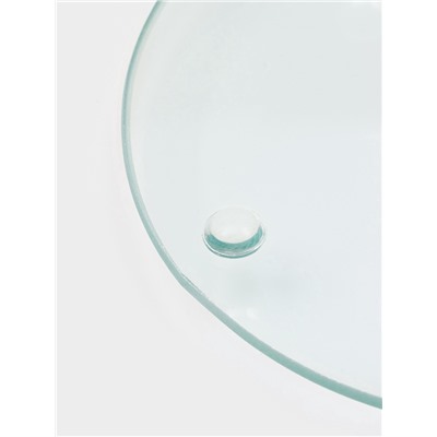 Подставка для торта Доляна «Фруктовый лёд», d=32 см, вращающаяся. стекло, разноцветная