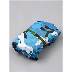 Сетка маскировочная, 6×3 м, одинарная, голубая, Greengo