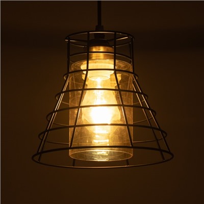 Светильник BayerLux «Румпи» Е27 40 Вт чёрный 20×20×17-117 см