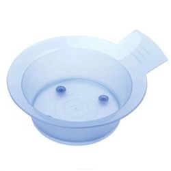 Dewal Чаша для смешивания краски с ручкой и резинкой на дне JPP052D, пластик, голубой, 300 мл 2557