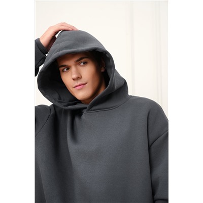 Мужское худи из футера с начесом Happyfox