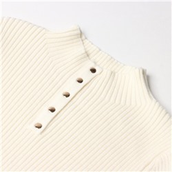 Свитер для девочек, цвет молочный, рост 134-140 см