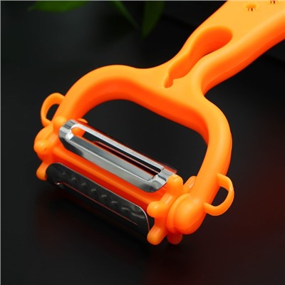 Овощечистка универсальная 6 в 1 Доляна, 20×10 см, МИКС