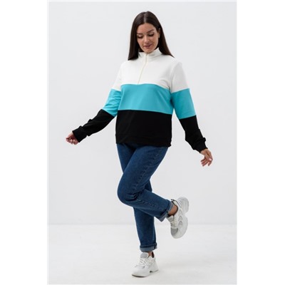 52383 Толстовка женская (Белый)