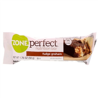 ZonePerfect, Nutrition Bars, Fudge Graham, 12 батончиков, 50 г (1,76 унции) каждый