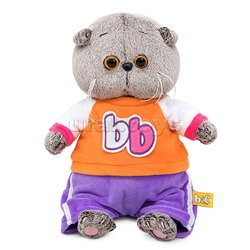 Кот Басик BABY в костюмчике в стиле спорт-шик