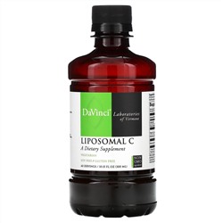 DaVinci Laboratories of Vermont, Липосомальный витамин C, 300 мл (10.15 унций)