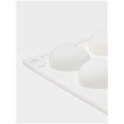 Форма для муссовых десертов и шоколада KONFINETTA «Сердца», силикон, 29.7×17.3×1.5 см, 35 ячеек (2.7×2.5 см), белая