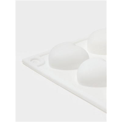 Форма для муссовых десертов и шоколада KONFINETTA «Сердца», силикон, 29.7×17.3×1.5 см, 35 ячеек (2.7×2.5 см), белая