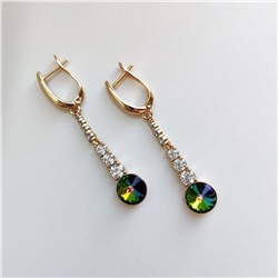 Серьги с кристаллами Swarovski