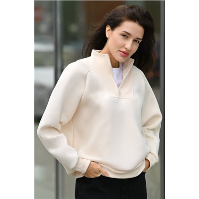 Женская толстовка из футера с начесом Happyfox