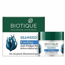 Biotique Seaweed Cooling Anti-Fatigue Eye Gel / Биотик Водоросли Гель Против Усталости Для Кожи Вокруг Глаз 15 г