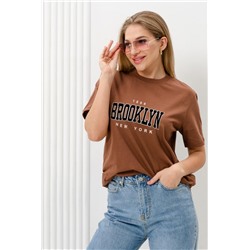 Футболка мужская 8503/1 (Мокко_бруклин)