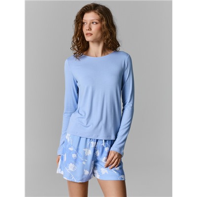 КОМПЛЕКТ ЖЕНСКИЙ (ДЖЕМПЕР, ШОРТЫ) 592660