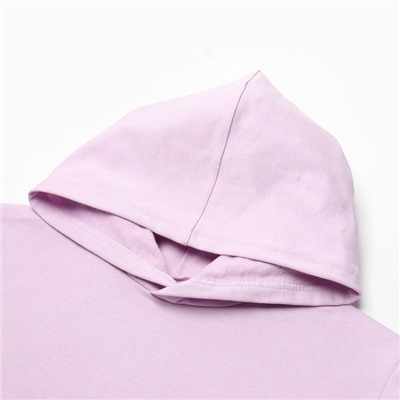 Толстовка женская с начёсом Tusi, сиреневая, размер 54