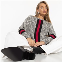 Туника с контрастным декором, Удар шиком