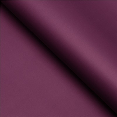 Пленка для цветов и букетов, тонированная, матовая, пурпур пастель, 0.5×10 м ±1 см, 65 мкм