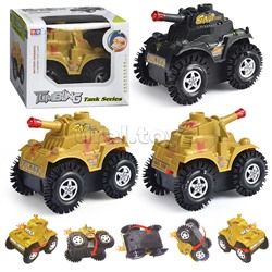 Машина-перевертыш "Силач" на батарейках, в коробке