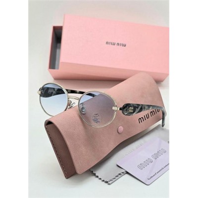 Набор женские солнцезащитные очки, коробка, чехол + салфетки #22945012