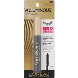 L'Oreal, Тушь для ресниц Voluminous Original, угольно-черная 310, 8 мл