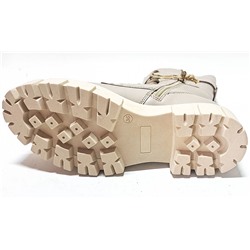 М 4-1777 беж Сапоги зима для девочек (36-37)/4